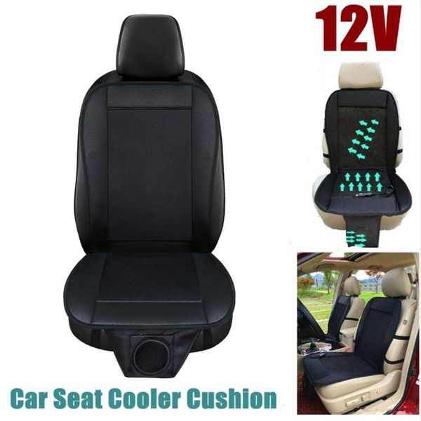 

car seat covers 12v cooling cushion cover/air ventilated fan/conditioned cooler pad air conditioning 3d screen cloth eva