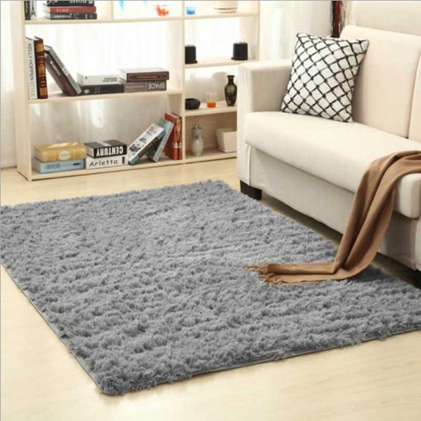 

rug super soft rectangle carpet mat fluffy anti-skid shaggy area rugs livingroom/bedroom carpets home