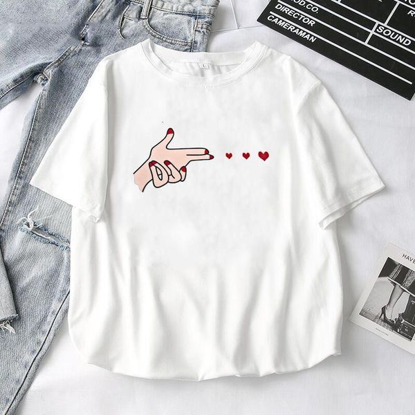 

women t-shirts 2021 summer new cute animal girls printed tee female t-shirt short sleeve white tshirt for lady casual top