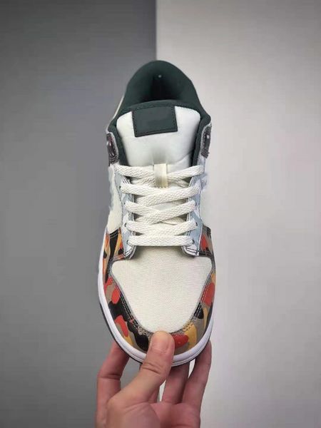 

low-skate shoes multicolor camouflage men women size36-46