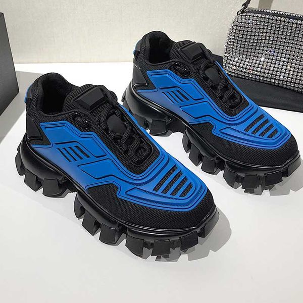 Yüksek Kaliteli Klasik Kalın Tabanlı Çift Ayakkabı Bayan Erkek Moda Sneakers Robot Stil Kaymaz Tek Boyutu Orijinal Kutusu ile 35-46 En İyi Tasarımcılar