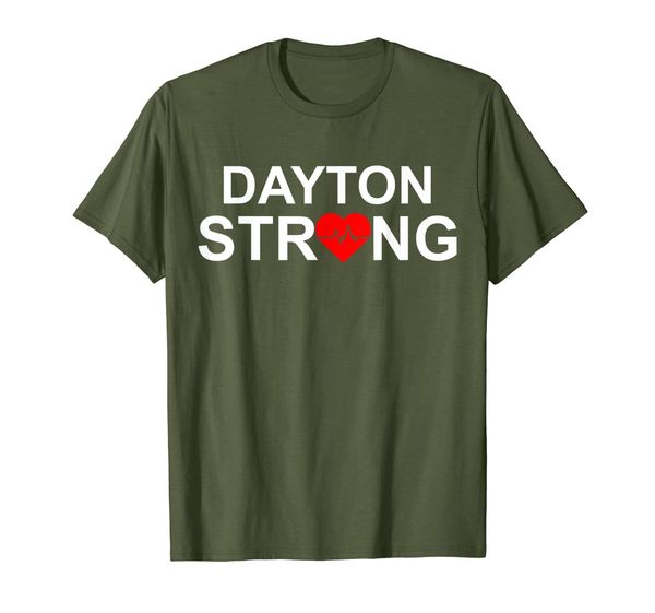 

Dayton Strong Heart Heartbeat T-shirt T-Shirt, Mainly pictures