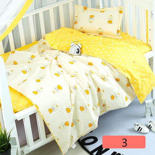 

bedding sets 3pcs cotton crib bed linen kit cartoon baby princess set includes pillowcase sheet duvet cover without filler