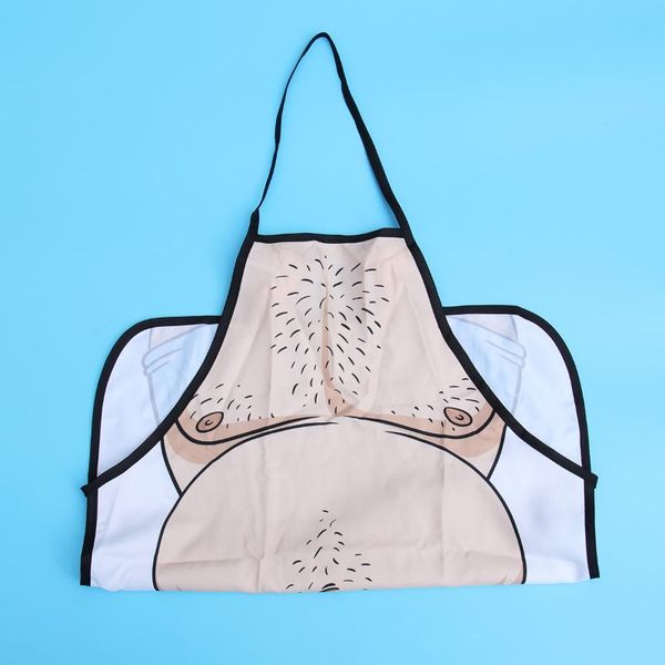 

aprons novelty cooking kitchen apron wacky belly man printed grilling bbq