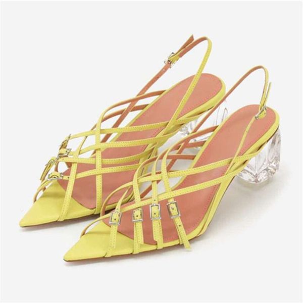 

dress shoes pointed toe transparent heel women sandals 6cm high sandal gladiator prom woman straps clear heels, Black