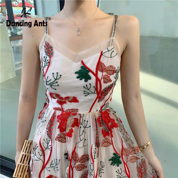 

casual dresses woman a-line dress sleeveless spaghetti strap slim korean style pullover female mid-calf summer clothes, Black;gray