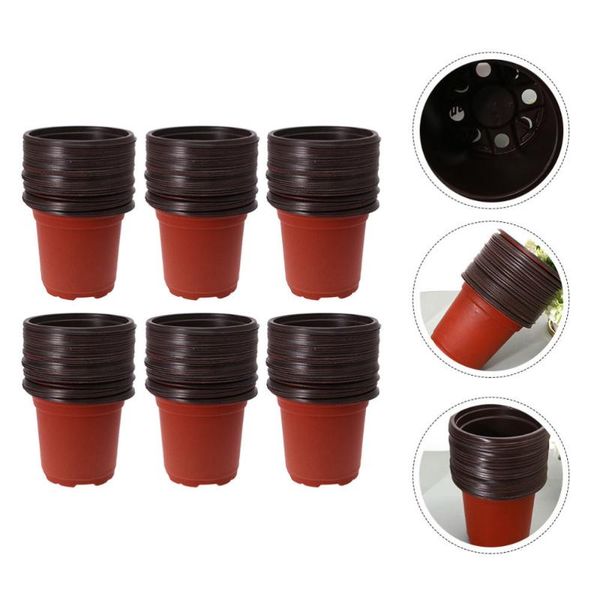 

planters & pots 150pcs planter simple flower pot nursery garden plant containers