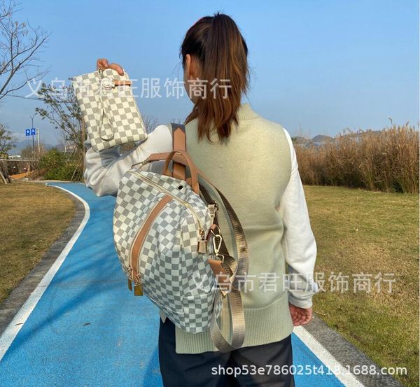 

summer double shoulder steamed stuffed bun mother bag color strap, quick hair