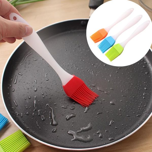 

tools & accessories silicone basting pastry brush high temperature resistant barbecue oil diy bbq for kitchen bar cake baking tool