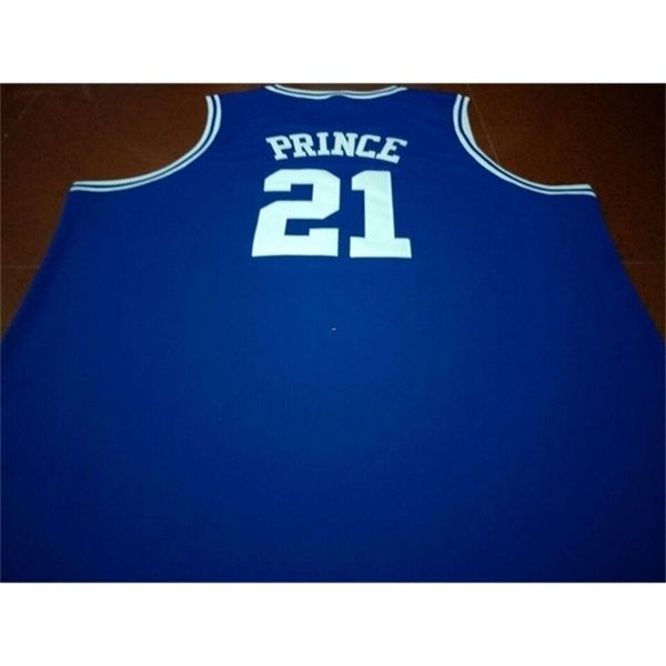 

vintage 21ss #21 kentucky tayshaun prince high school college jersey size s-4xl or custom any name or number, Black