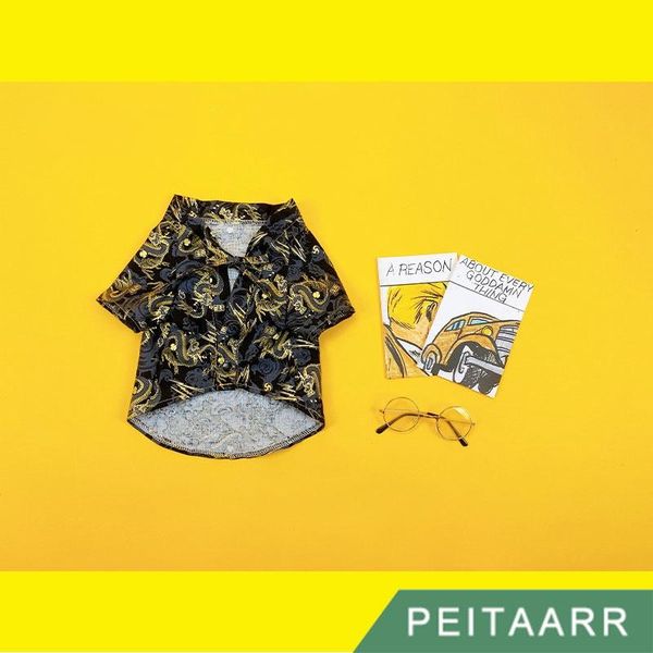 

dog apparel [peitaarr] pet supplies clothing clothes shirt spring and summer original breathable anti-hair loss