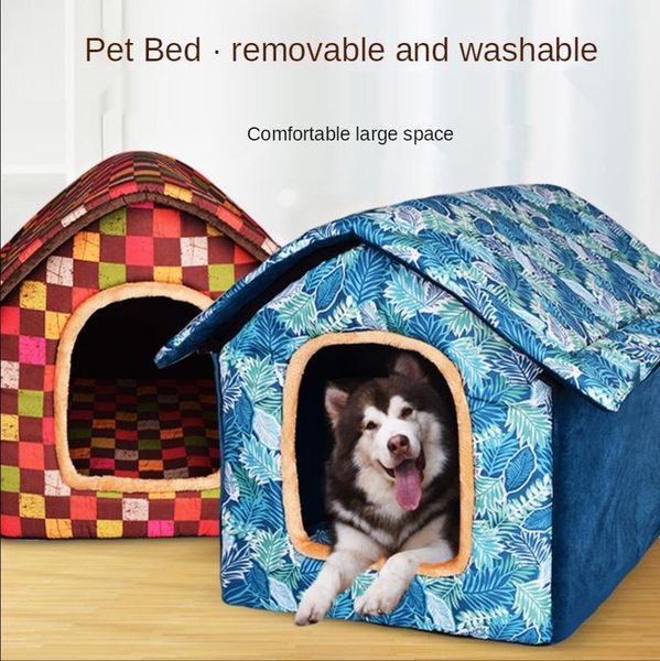 

dog house indoor teddy pet nest four seasons general kennel room warm in winter closed cat house moisture-proof and breathable