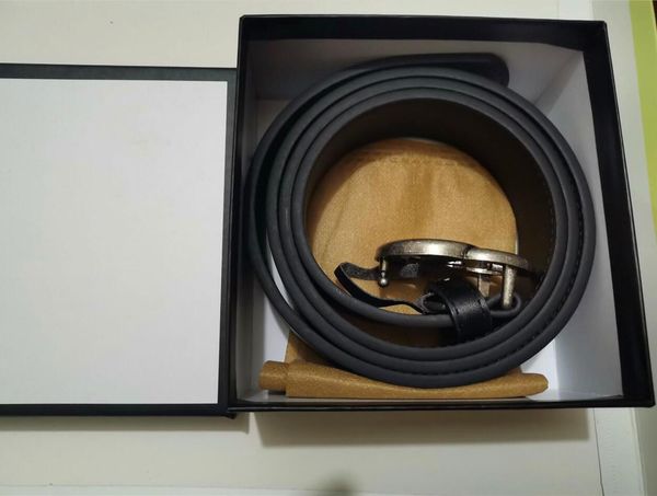 

fashion business ceinture style design belt mens womens riem gold buckle black not with box as gift 5v9a9u8, Black;brown