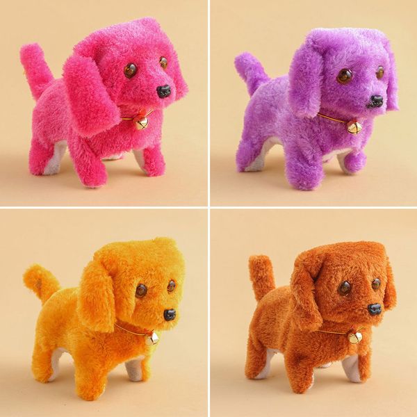 

Christmas Gift Electronic Dogs Interactive Electronic Pets Robot doll Dog Bark Stand Walk Electronic Toys Dog For Children