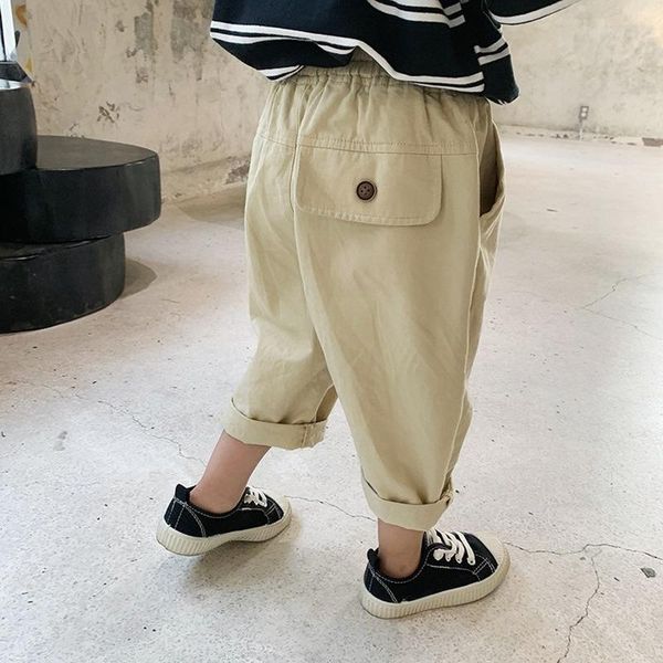 

trousers boy pants kids summer solid children cargo for baby boys size 80-130, Blue