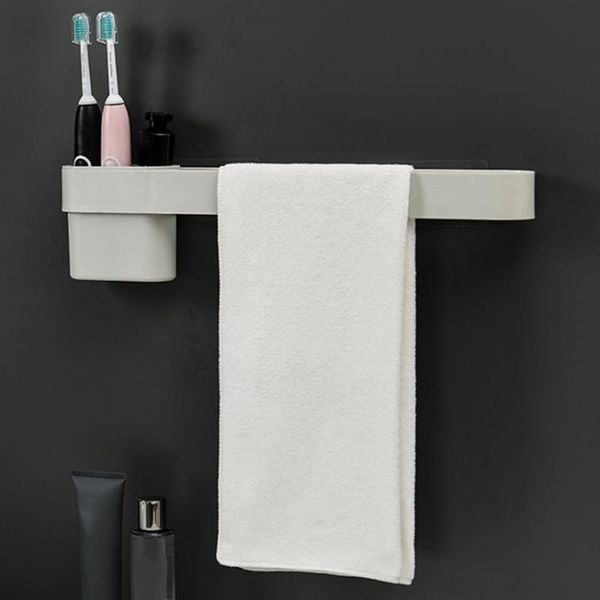 

bathroom storage & organization towel hanger wall mounted holder tooth brush door cabinet drawer hanging rack