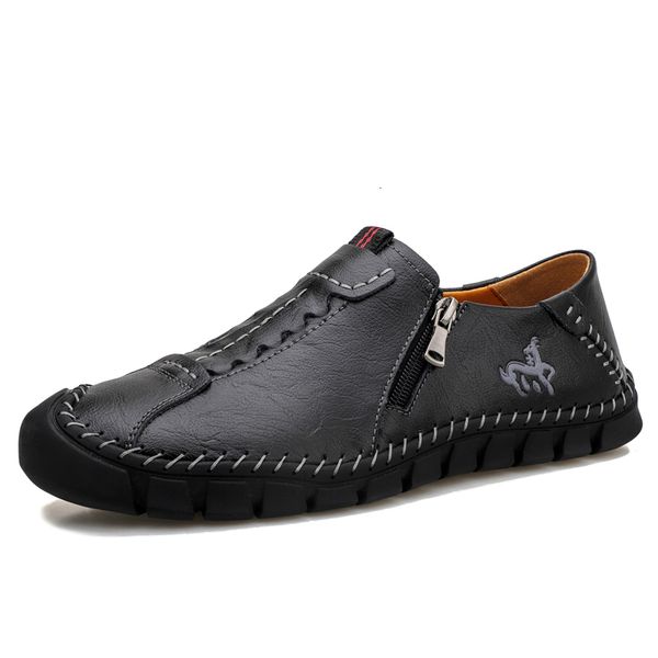 

dress shoes male men's casual microfibre leather shoes, sidewalk shoes in the fashion of peas, fpsp, Black
