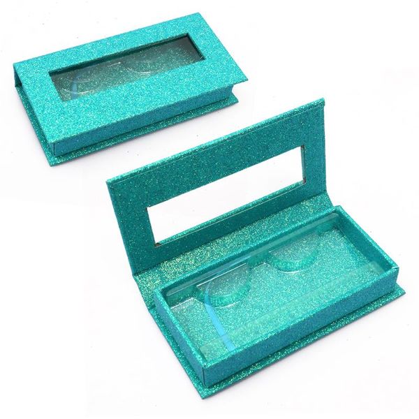 

false eyelashes custom logo lash box stickers for