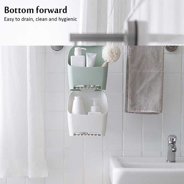 

storage baskets hanging wall basket kitchen bathroom drain plastic kitchen-accessorie organizer tools