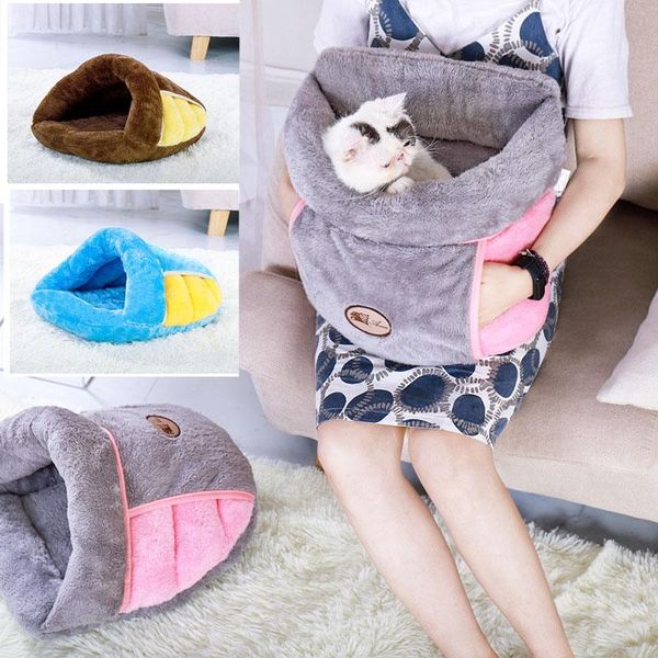 

cat beds & furniture pets warm bed pet puppy house winter dog cushion mat indoor basket cave kennel nest cats products for supplies