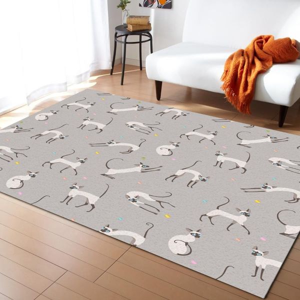 

carpets cartoon cute cat for living room children's carpet bedroom bedside blanket kitchen doormat