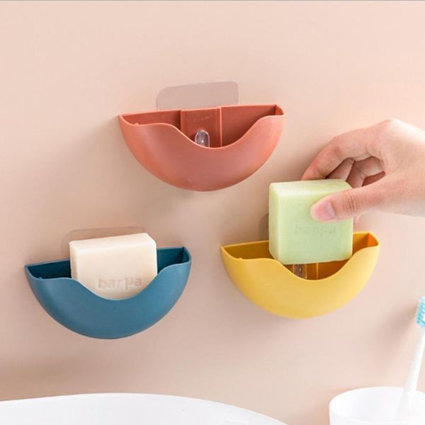 

soap dishes bathroom wall mounted box kitchen dishcloths sponge holder phone remote control storage organizer case