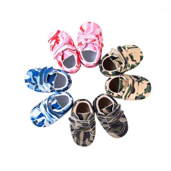 

first walkers 2021 toddler baby shoes camouflage print anti-slip prewalker sneakers for girls boys1