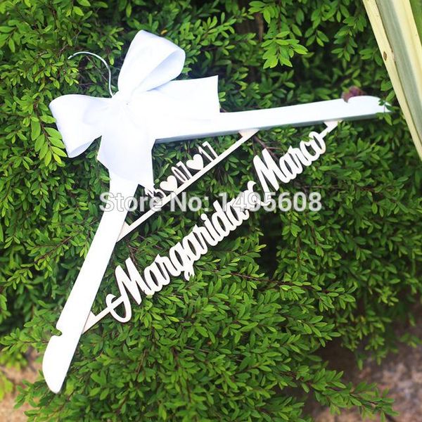 

hangers & racks personalized brides hanger, name bridesmaid gift, rustic bridal wedding hanger with double heart