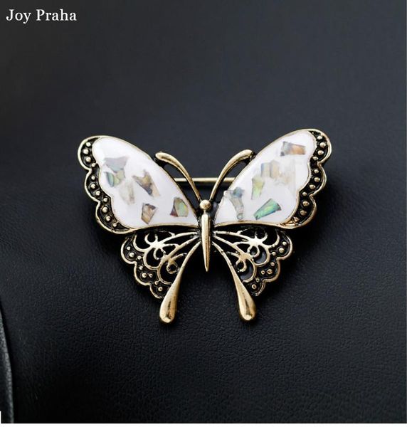 

pins, brooches fashion personality shell material brooch / cartoon dragonfly dancer guitar, Gray