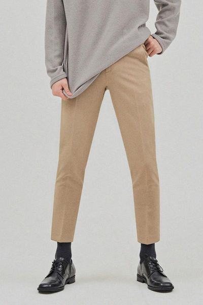 

men's pants summer trousers multicolor casual slacks capris leggings slim large trendy personality, Black