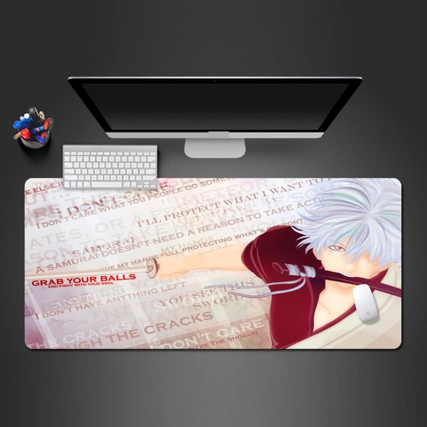 

mouse pads & wrist rests super selling anime boy gaming pad pc computer keyboard large mats rubber big lock washed gamer padmouse