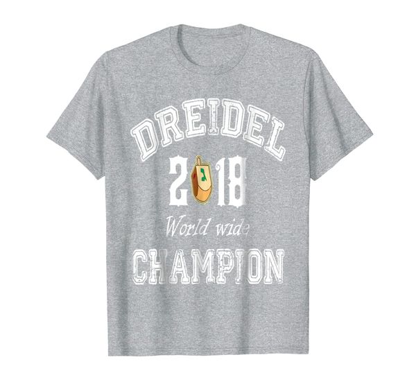 

Hanukkah Dreidel 2018 World Wide Champion T Shirt, Mainly pictures