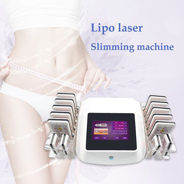 Lipo-Dioden-Laser-Maschine, tragbare Lipolaser-Schlankheitsmaschinen, keine invasive Fettabsaugung, Fettreduktion