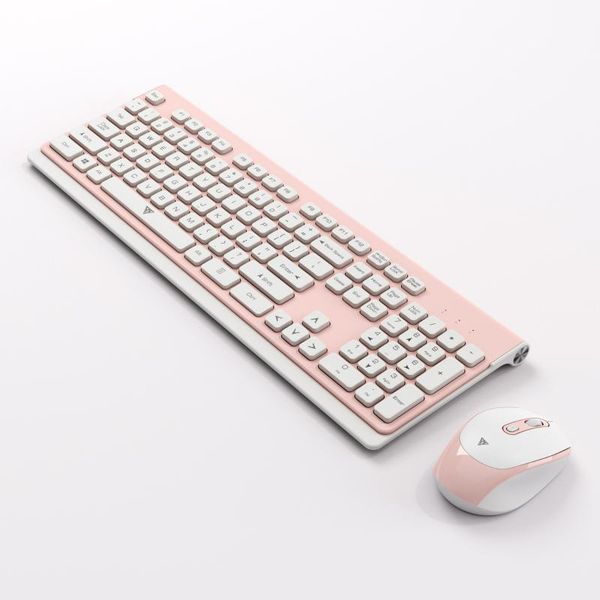 

keyboard mouse combos 104 key ultra-thin wireless and set for home office
