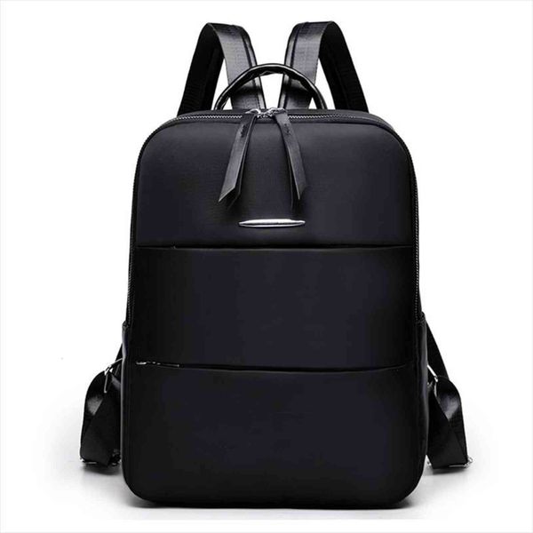 

trend female backpack fashion high capacity women pure color teenager school bag shoulder bagpack