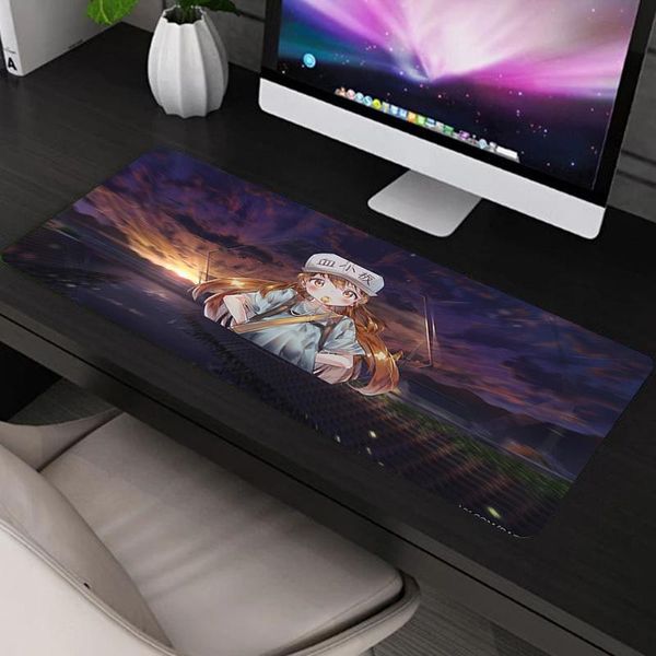 

mouse pads & wrist rests cells at work mousepad gaming large pad mausepad computer gamer desk rug xxl pc carpet cute girl keyboard accessori