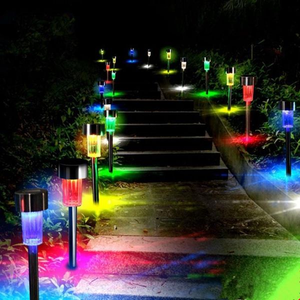 

lawn lamps 12pcs lamp solar light outdoors garden pathway/patio lighting decoration yard backyard decor christmas lights waterproof