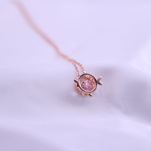 

hollow out color necklace, Silver