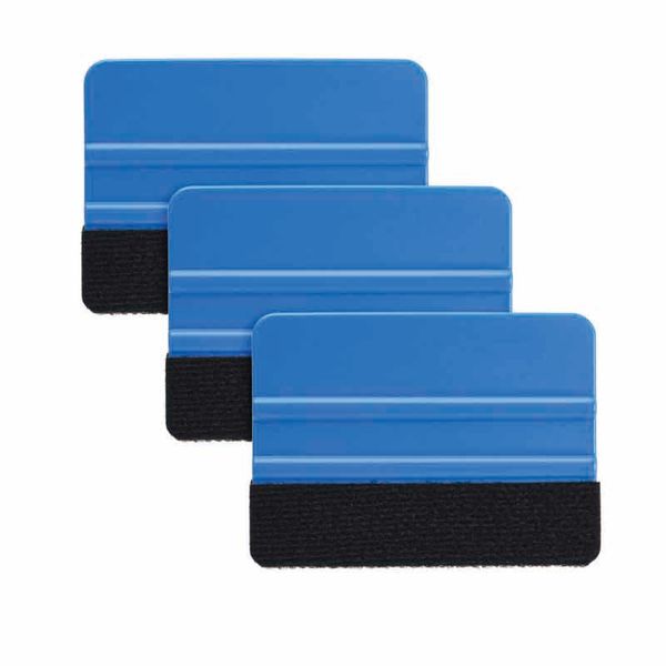 

car 3m vinyl film wrapping squeegee tool with felt soft wall paper scraper mobile screen protector