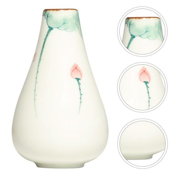 

vases 1pc ceramic hand painted flower vase arrangement container for home decor