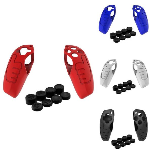 

game handle protective for ps5 sleeve non-slip for ps5 accessories thumb thicker sleeve rocker cap