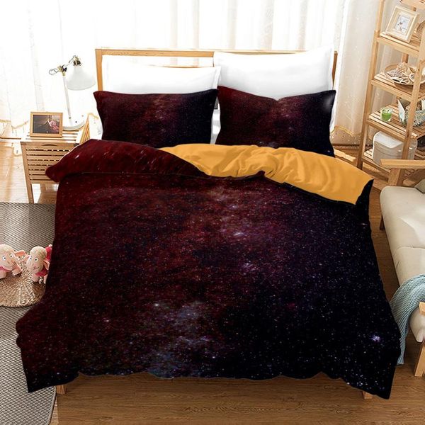 

bedding sets galaxy starry sky set bedroom decor boys kids gifts duvet comforter cover quilt 2/3 pieces bedspread pillowcases