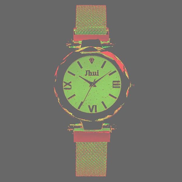 

wristwatches reloj hombre elegant ladies watch fashion female stainless steel mesh quartz starry sky women magnet watches montre femme, Slivery;brown