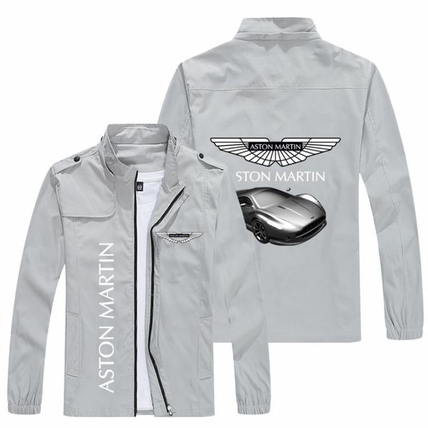 

men's jackets the f1 racing aston martin team soft shell denim jacket autumn and winter sports polyester zipper 2021, Black;brown
