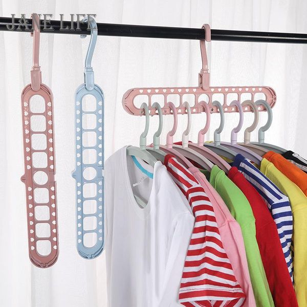 

hangers & racks multi-port support circle clothes hanger drying rack closet organizer space saving scarf storage