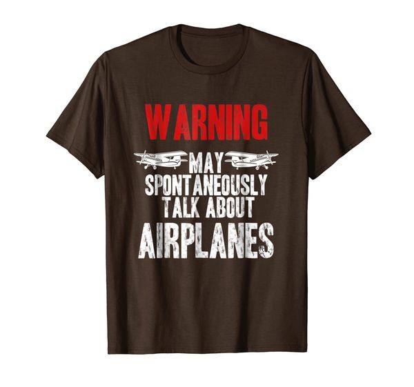 

Talk about Airplanes - Funny Pilot and Aviation T-Shirt, Mainly pictures
