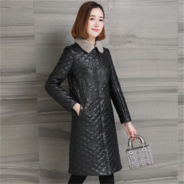 

new fashion genuine sheep leather jacket h49 fg9o, Tan;black