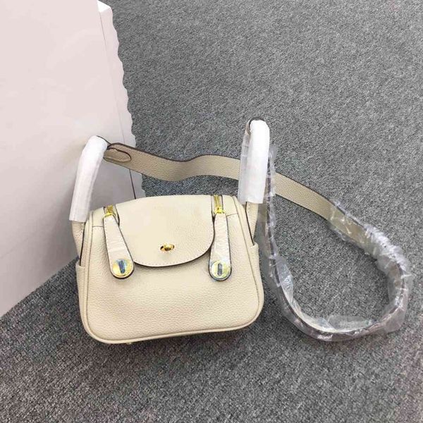 

designer bagstogo leather h ld 19cm golden hardware first layer cowhide wide shoulder strap one-shoulder messenger bag female fashion 2021 n