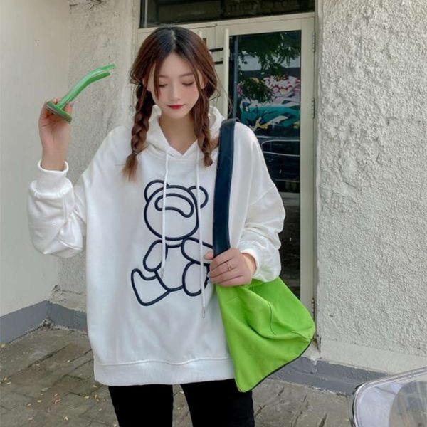 

korean version of leisure and comfortable women's sweater thin, medium long , loose thin in autumn winter, versatile, Black