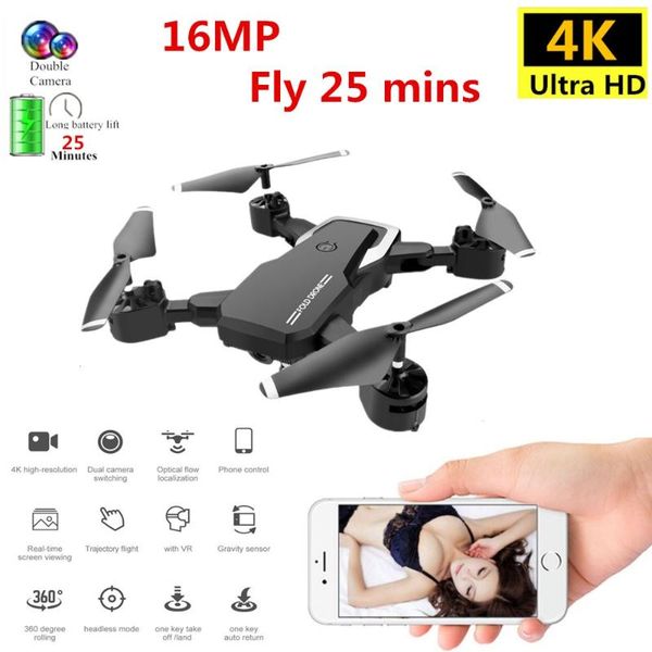 

2021 lf609 mini drone 4k with hd camera wifi 1080p camera follow me quadcopter long battery life and nice gift&toys for kids